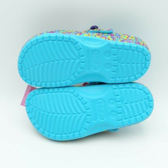 NEW Crocs Lisa Frank Clogs 207737-4SM Multi - Picture 9 of 16